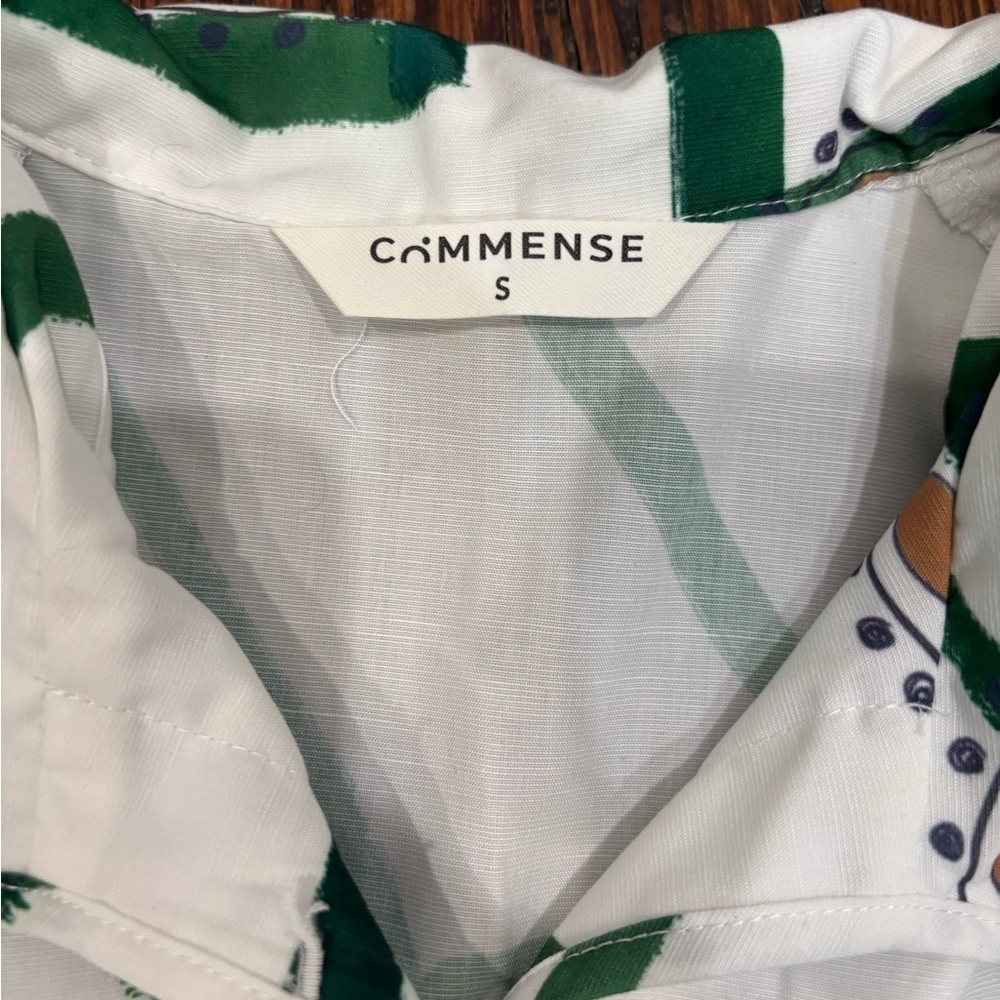Commense Women’s Drawstring Casual Short Set W/ Pockets In White Sz S NWOT - Picture 8 of 13
